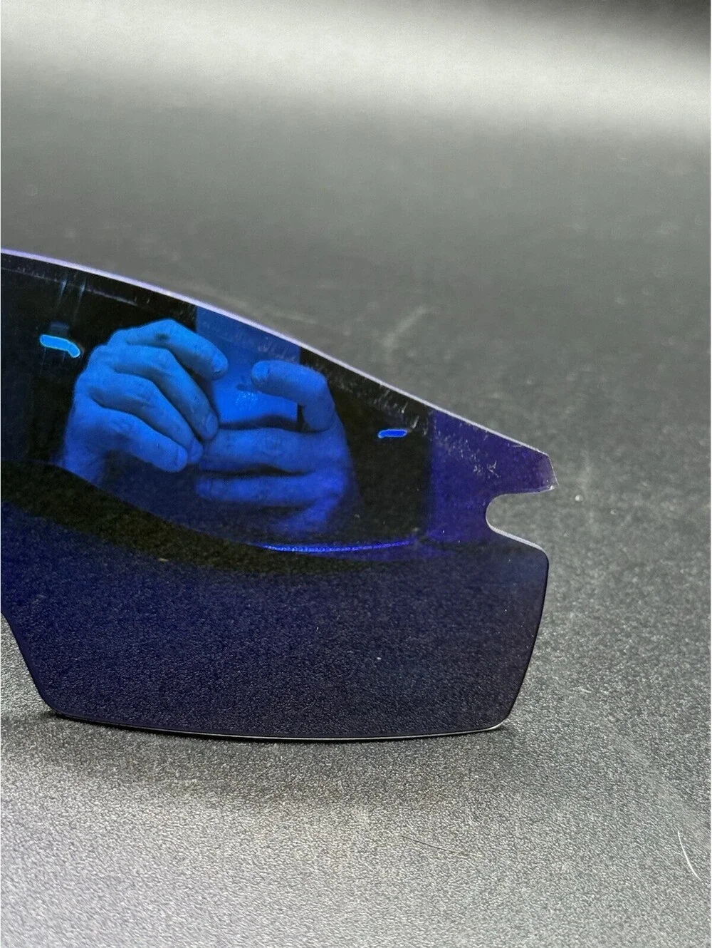 Oakley M Frame Gen 1 Strike Blue Iridium Lens